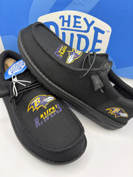 Custom Baltimore Ravens Heydudes